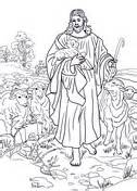 Free christian coloring pages for kids children and adults. Jesus is Our Shepherd coloring page | Free Printable ...