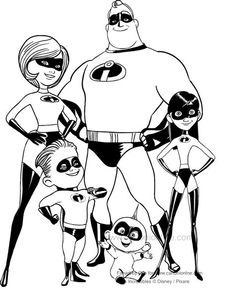 Puppy coloring pages cat coloring page online coloring pages cartoon coloring pages coloring pages to print coloring book pages printable. Disegno from the Incredibles coloring page