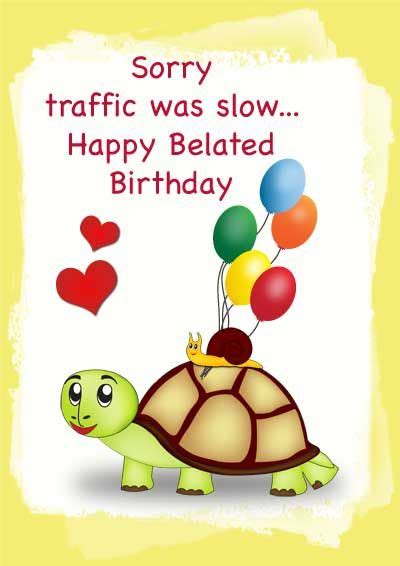 But, as the saying goes, it's never too late to wish someone belated birthday wishes. Free Printable Belated Birthday Cards | Belated birthday ...