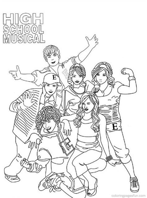 Click the gabriella from high school musical coloring pages to view printable version or color it online (compatible with ipad and android tablets). High School Musical Coloring Pages 3 - Free Printable ...