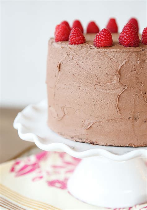 Making a quintessentially french dish was an assignment for my french class, so i set off with a copy of time life books. Chocolate Mousse Cake with Raspberries - Our Best Bites