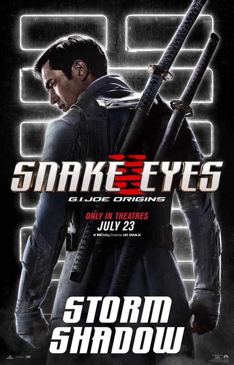 After saving the life of their heir apparent, tenacious loner snake eyes is welcomed into an ancient japanese clan called the arashikage where he is taught the ways of the ninja warrior. New UK Featurette for 'Snake Eyes: G.I. Joe Origins ...
