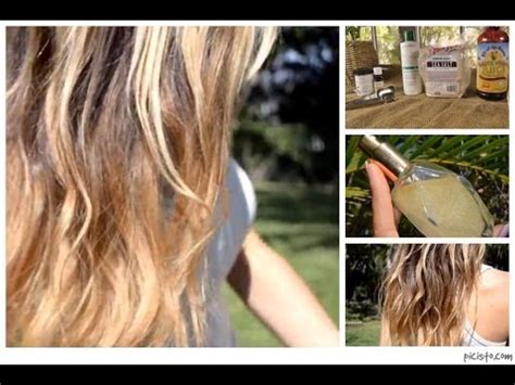 Give your hair texture and volume with this spray sea salt. DIY Beach Waves Sea Salt Texturing Spray - YouTube