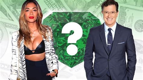 The artist derives her living from diverse sources. WHO'S RICHER? - Nicole Scherzinger or Stephen Colbert ...