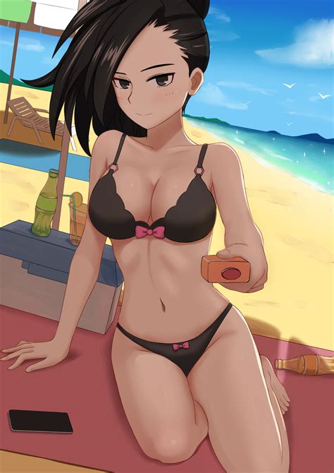 High school, where she got in through official recommendations and is training there to become a pro hero. The Big ImageBoard (TBIB) - beach bikini black bikini ...