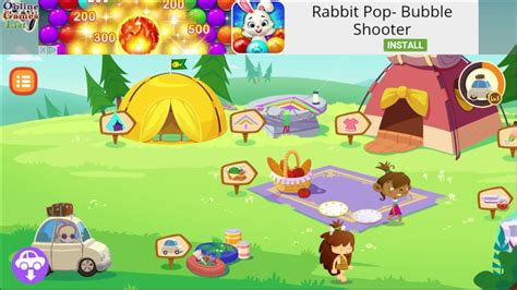 A prison camp or concentration camp. Candy's Camping Day, cute pretend camping game for kids ...