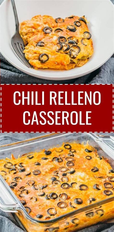 Drain chiles, cut pepperjack cheese into finger sized pieces. This chili relleno casserole is a vegetarian Mexican ...