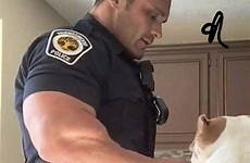 uniform cop men cops police muscle hot sexy officer muscular big muscles uniforms beefy hunks jacked