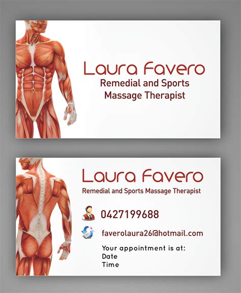 We have hundreds of font styles that you could choose from to match your design. 31 Professional Massage Business Card Designs for a ...