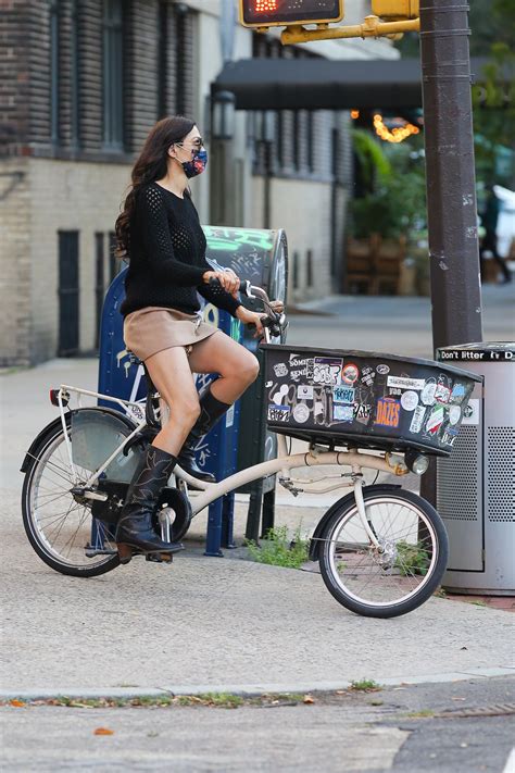 By clicking on a link below, you may enter a different part of this website, or a website outside of janssen.com. Famke Janssen Looks fashionable on a bike ride in New York ...