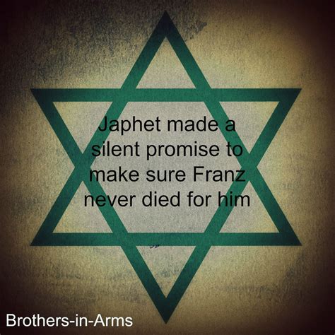 They died together and now they sleep side by side, to them we havea solemn. Japhet | Book quotes, Words, Brothers in arms