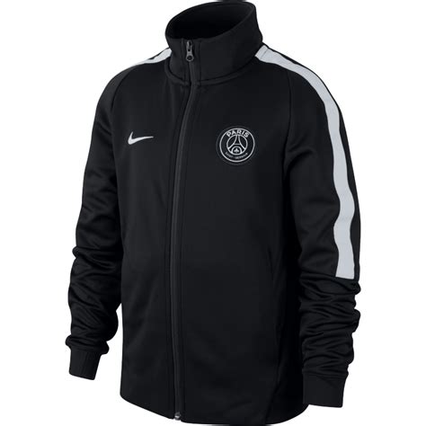 Produit par nike pours le psg. Veste survêtement junior PSG third 2017/18 sur Foot.fr