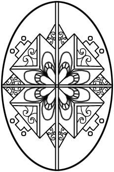 Pysanky beginner class description and outline. Pysanky eggs... printable patterns | Easter egg designs ...
