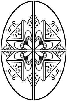 Pysanky beginner class description and outline. Pysanky eggs... printable patterns | Easter egg designs ...