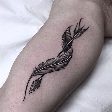 See more ideas about body art tattoos, tattoos, arrow tattoo. Twisted Feather Arrow Tattoo | Best Tattoo Ideas Gallery