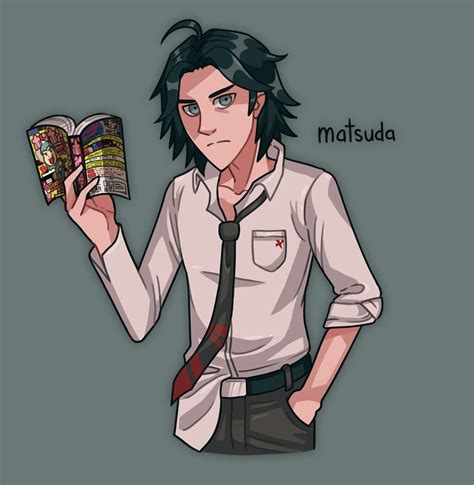 Matsuda yasuke except he's (not) a good doctor. Smirking Raven on | Danganronpa, Raven, Raven art