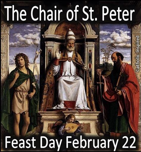 Peter's basilica in rome purportedly used by st. The Chair of St. Peter - What is this feast day about ...