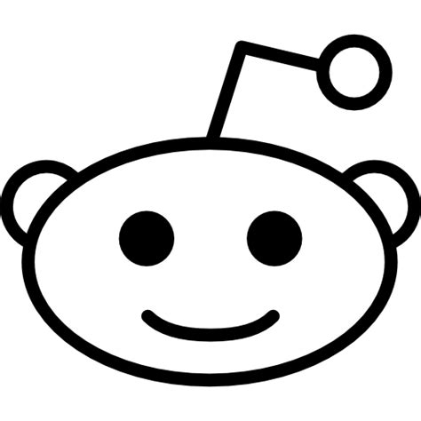 The svg community on reddit. Reddit social logo character - Free social icons