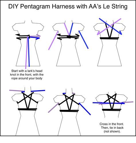 If you've been following my channel and ig lately then you know i've just recently became obsessed with the. 5th Avenue Goth: pentagram harness with le string