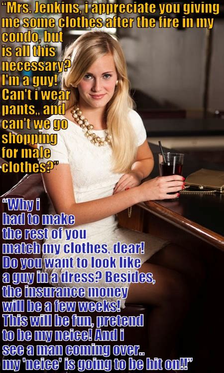 White cuckold is humiliated by candy 2196 min. January 2012 | Crossdressing Captions