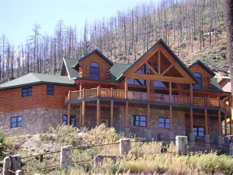 The cookie cabin offers an inviting dining atmosphere within the woods, where you can enjoy meals outside your house rental. Cabins Homes of Mt. Lemmon, AZ (30) | Herb | Flickr