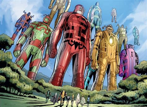 The celestials also created other powerful cosmic entities like the eternals and the deviants. 10 Tokoh Terkuat di Marvel Cinematic Universe
