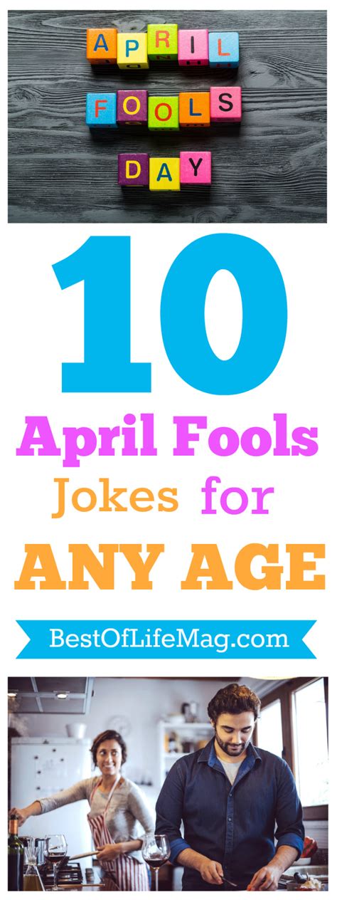 April fools day messages, quotes, jokes and funny status for whatsapp get very popular on 31st march and 1st of april. 10 April Fools Jokes for Any Age - The Best of Life® Magazine