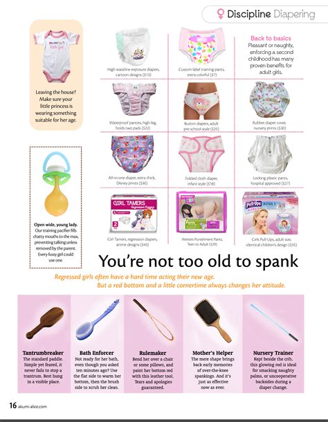 (com) sissy baby dress up machine test. Store Catalogue for Diaper Disciplining Girls | Akumi Alice