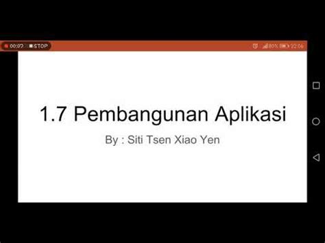 Dskp kssm terbaru 2016 ask tingkatan 1 dan sk ting. Sains Komputer tingkatan 4 - 1.7 Pembangunan Aplikasi ...