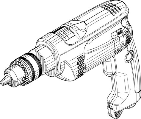 Drill clipart hand drill, Drill hand drill Transparent FREE for 