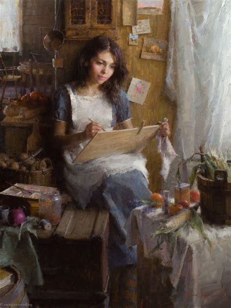 Art painting portraiture portrait painting morgan weistling art portrait portrait art photo art beautiful paintings. The Artist by Morgan Weistling | Art painting, Morgan ...