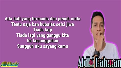 Dapatkan lirik lagu lain oleh kahitna di kapanlagi.com Aldhi Rahman "cover" Cantik - Kahitna (lirik) - YouTube