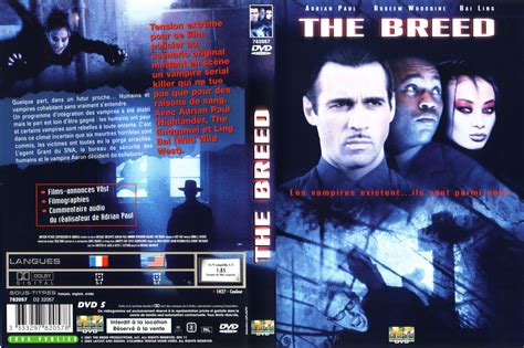 Vampires have come out of the shadows and are living as normal citizens. Jaquette DVD de The breed - Cinéma Passion