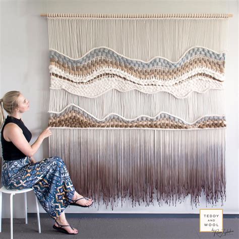 Wood world map wall art wood large wall decor housewarming gift weltkarte holz birthday gift anniversary gift for husband enjoy the wood. Extra Large Macrame Wall Hanging Woven Wall Art Big fiber | Etsy | Woven wall art, Extra large ...