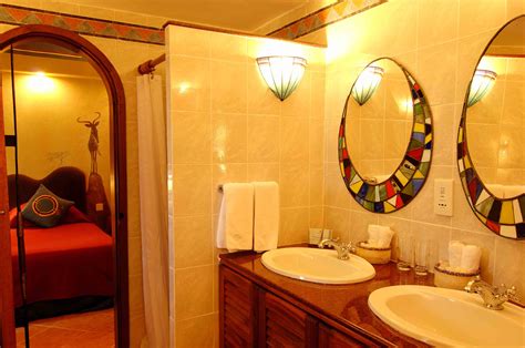 Accommodation on full board child offer: Loving this Bathroom at Amboseli Serena Safari Lodge ...