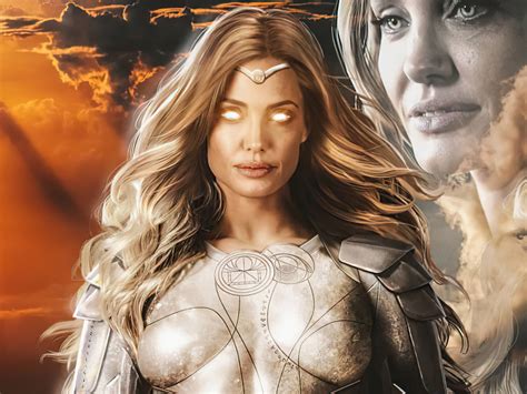 Browse the marvel comics issue eternals (2021) #3. 1024x768 Angelina Jolie As Thena In The Eternals 4k ...