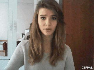 Curvy milf plays with her enormous tits. Girl GIF - Find & Share on GIPHY