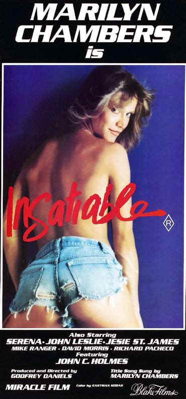 I tried to get it sounding as decent as it can. Insatiable (1980) | Nostalgia Central