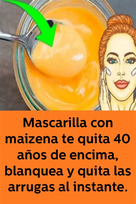 3.1 la crema para la cara favorita de los usuarios online. MASCARILLA CON MAIZENA TE QUITA 40 AÑOS DE ENCIMA ...