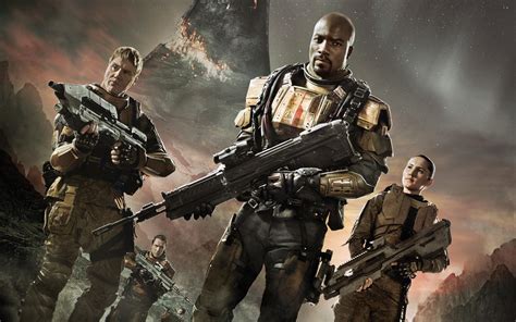 Mcginley, tori paul, piper laurie and others. HALO NIGHTFALL | REVIEW & BLU RAY GIVEAWAY | Salty Popcorn