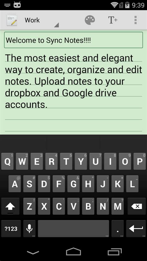 Goodnotes notepad is built with plenty of interesting features. Android Create and sync notes to Dropbox or Google Drive ...