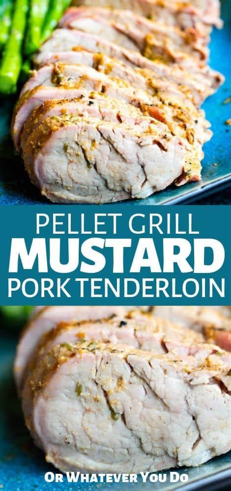 Traeger grill a pork tenderloin. Traeger Pork Tenderloin with Mustard Sauce | Easy Grilled Pork Tenderloin