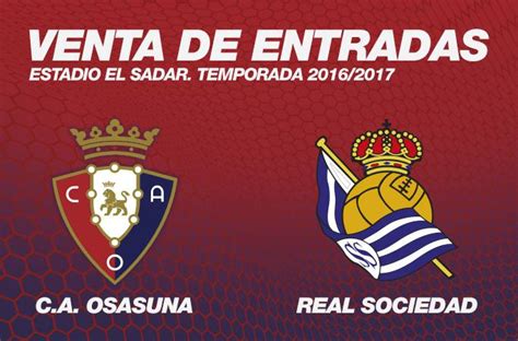 57.14% (real sociedad), 25% (x), 16.67. Las entradas para el Osasuna-Real Sociedad, a la venta ...