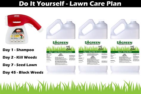 Keep yourself organized with an annual plan. SoGreen - Rapid Release Lawn Formulas