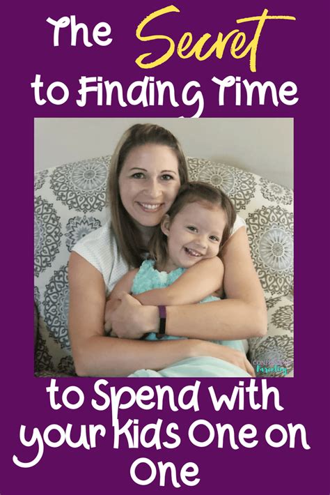 How to Spend One On One Time With Your Child | Smart ...