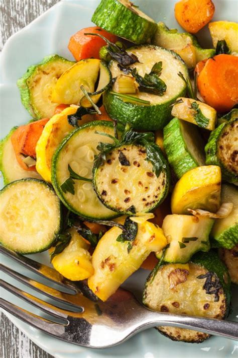 Zucchini and yellow squash from the garden are the best! Herb Roasted Zucchini and Carrots | Recipe | Carrot ...