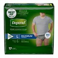 Adult Male Incontinence Briefs