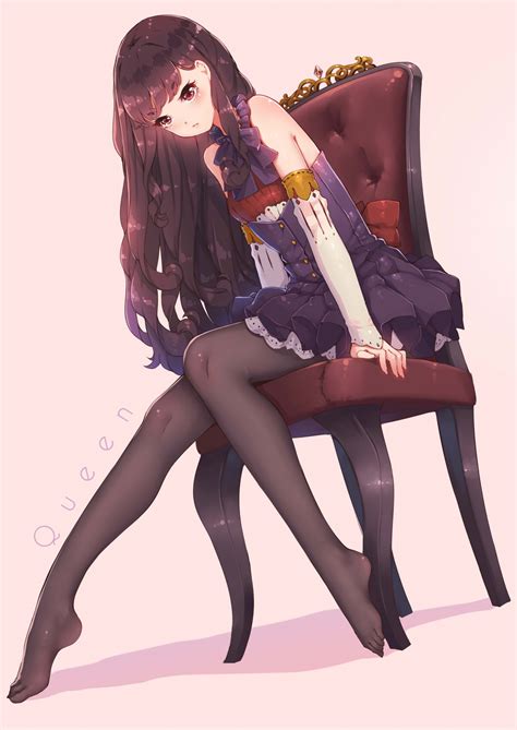 Anime Thighs Sitting